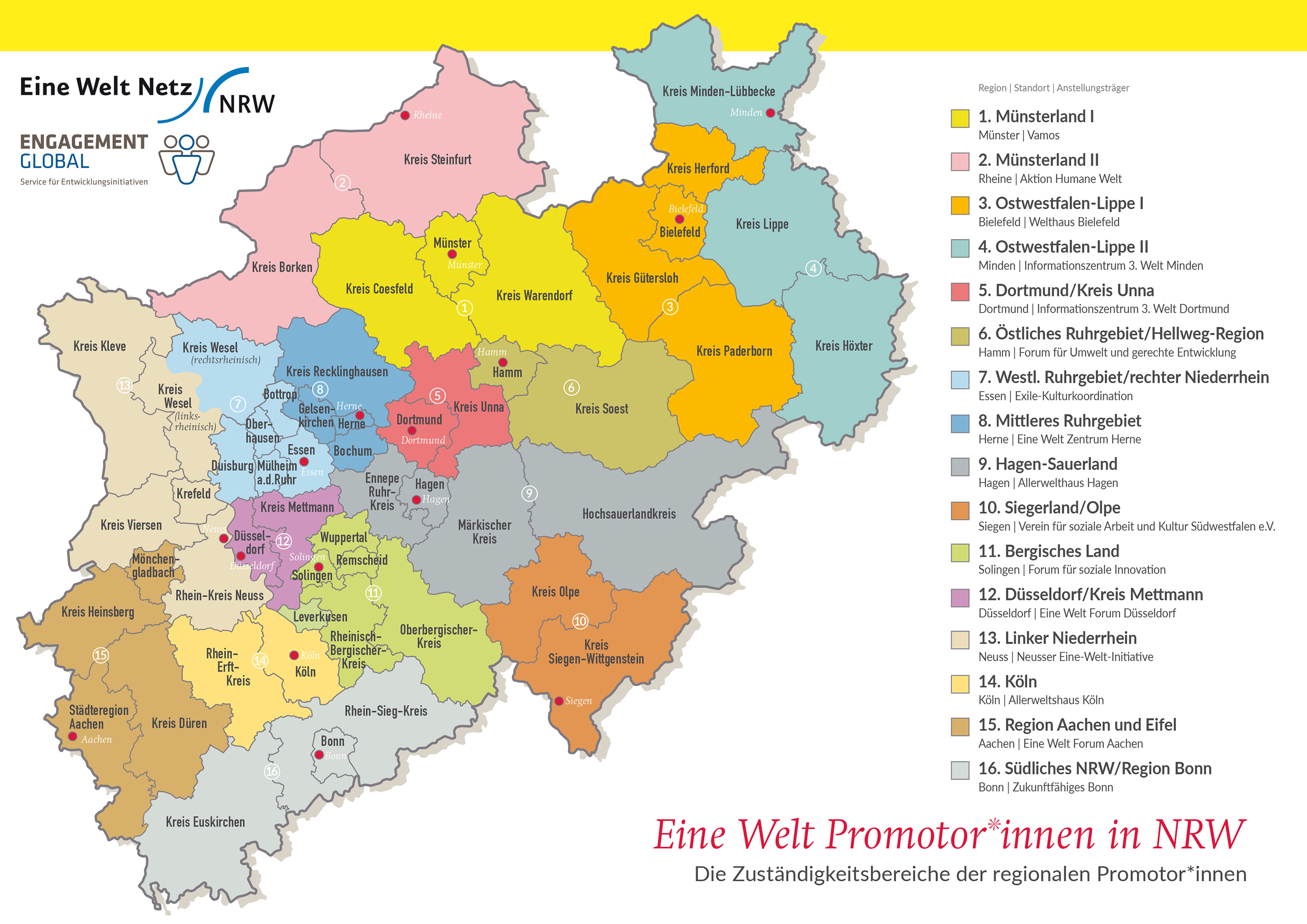 Promo NRW Karte 2017